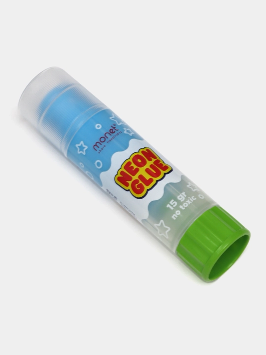 Neon Blue qog'oz va karton yopishtiruvchi tayoq, 15 gramm