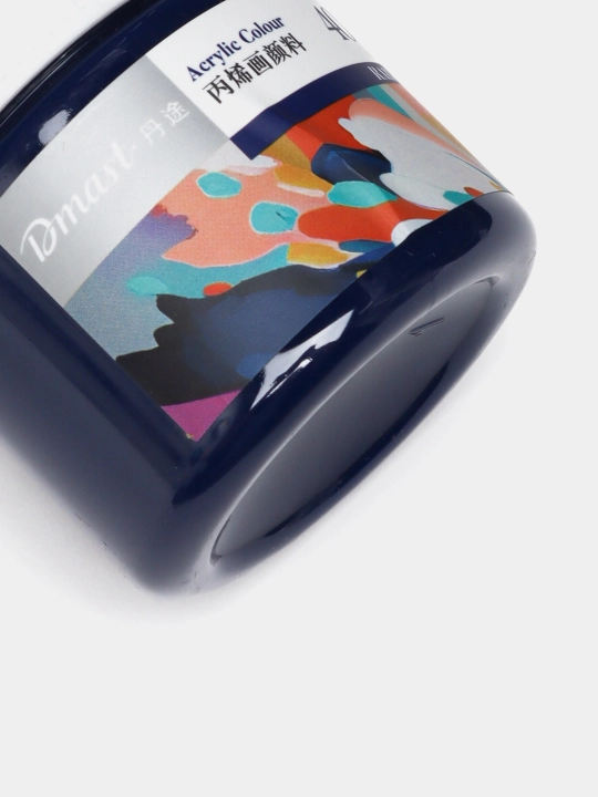 Краска акриловая в банке Dmast Deli RA11-100-401 Prussian Blue, 100 мл