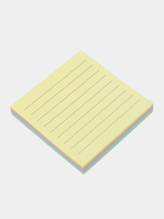 Стикеры для заметок Deli EA045, 3 * 3IN, 4 * 25 sheets, 76 * 76 мм