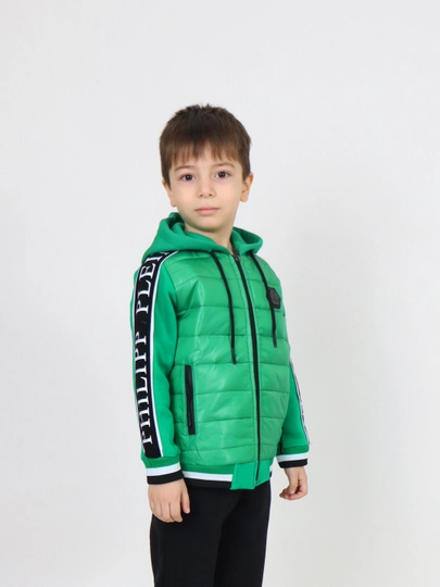 Тёплый спортивный костюм с начёсом для мальчиков 5-7 лет
