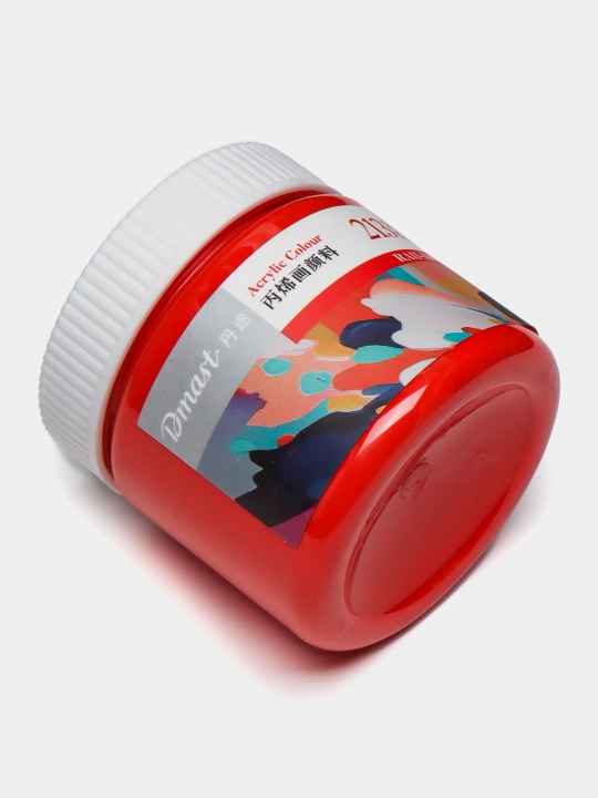 Краска акриловая в банке Dmast Deli RA11-100-213 Vermilion, 100 мл