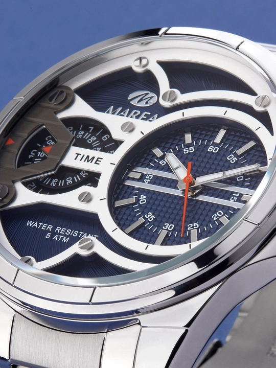 Erkaklar soati Marea Gent Watch, 48 mm