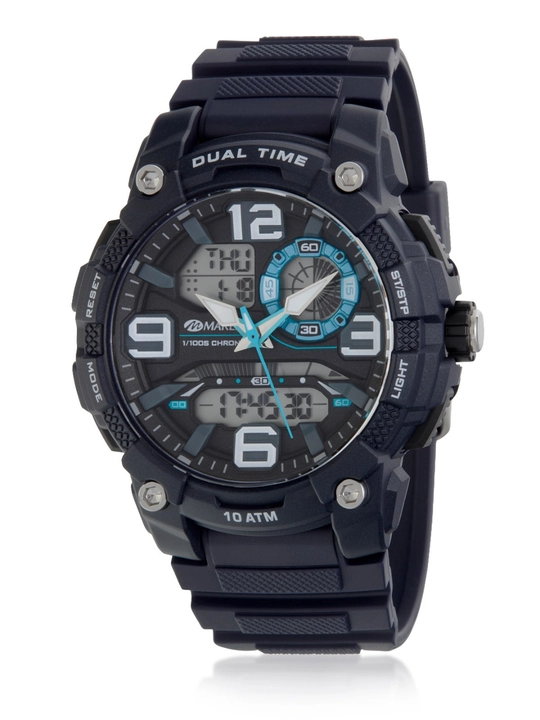 Мужские часы Marea Gent Watch Black, 48 мм - 