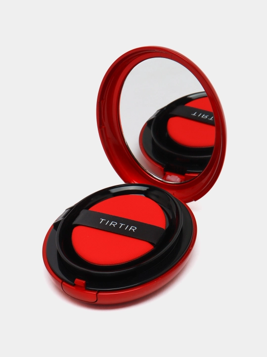 Кушон с полуматовым финишем TIRTIR Mask Fit Red Cushion SPF40 PA++, 18 г