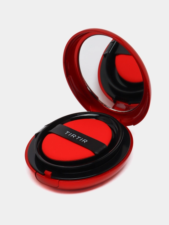 Кушон с полуматовым финишем TIRTIR Mask Fit Red Cushion SPF40 PA++, 18 г