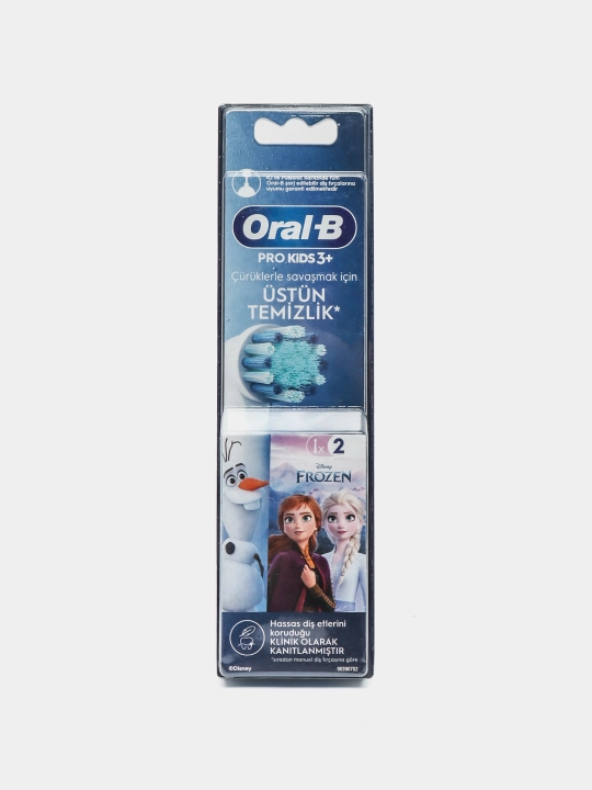 Bolalar elektr uchun Oral-B nozul. tish. Pro Kids Frozen cho'tkalari 2 dona - 