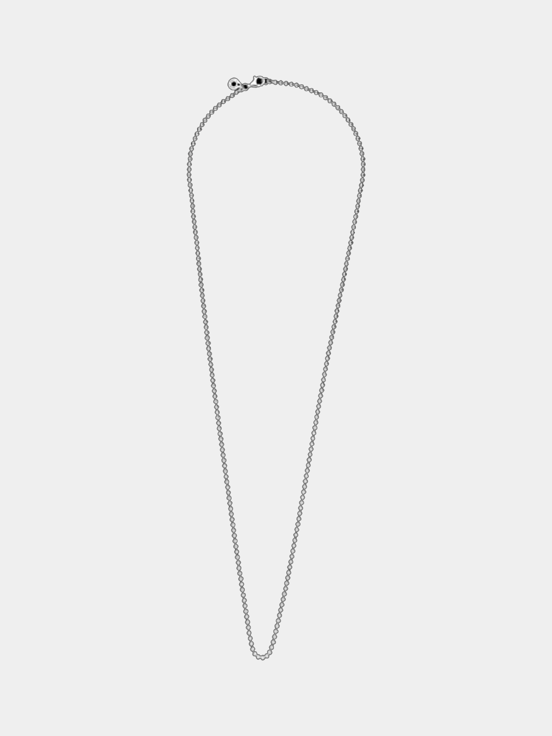 Серебряное колье из бисера PANDORA, 399104C00 купить по низким ценам в ...