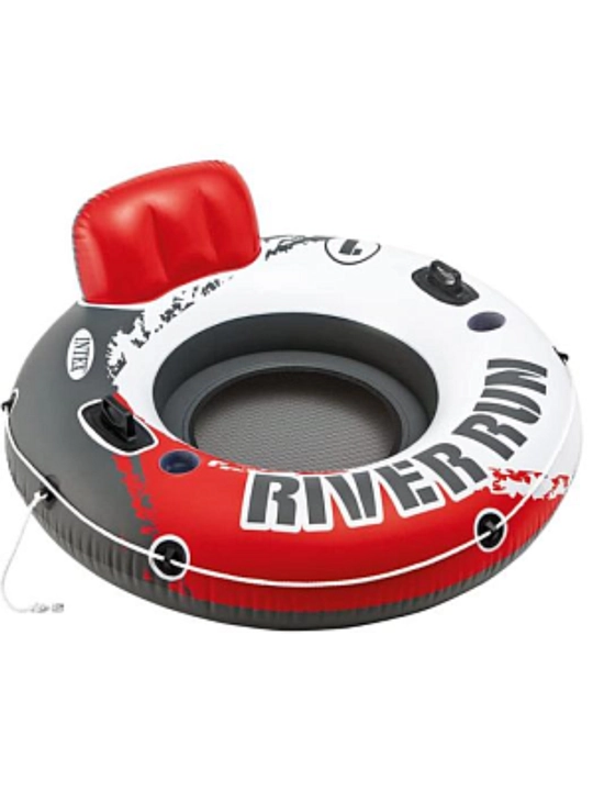Intex 56825 Надувной круг-кресло 135см "Red River Run 1" с ручками, до 100 кг - 