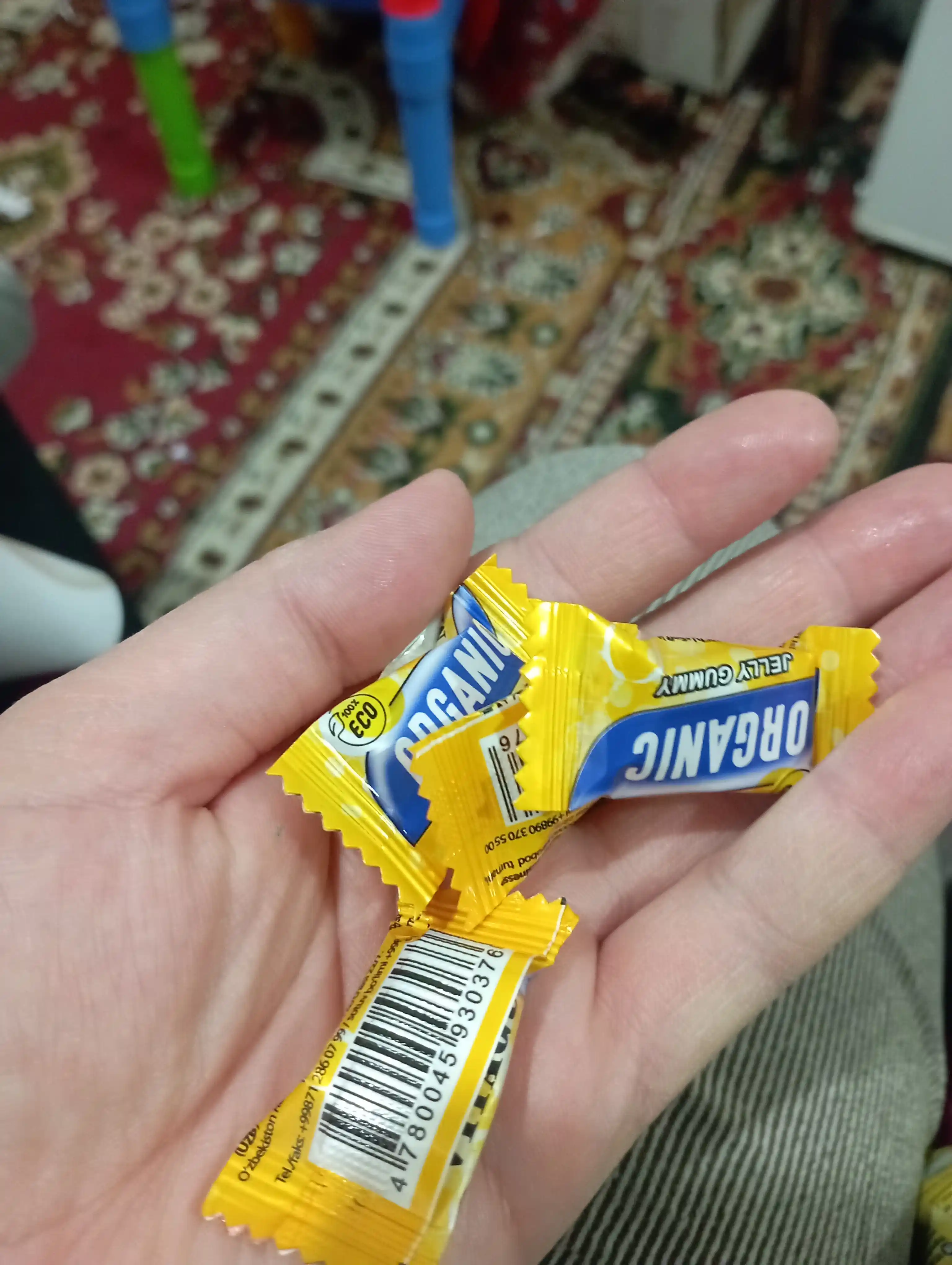 Vitagum Organik Buta mevali, marmelad Halol