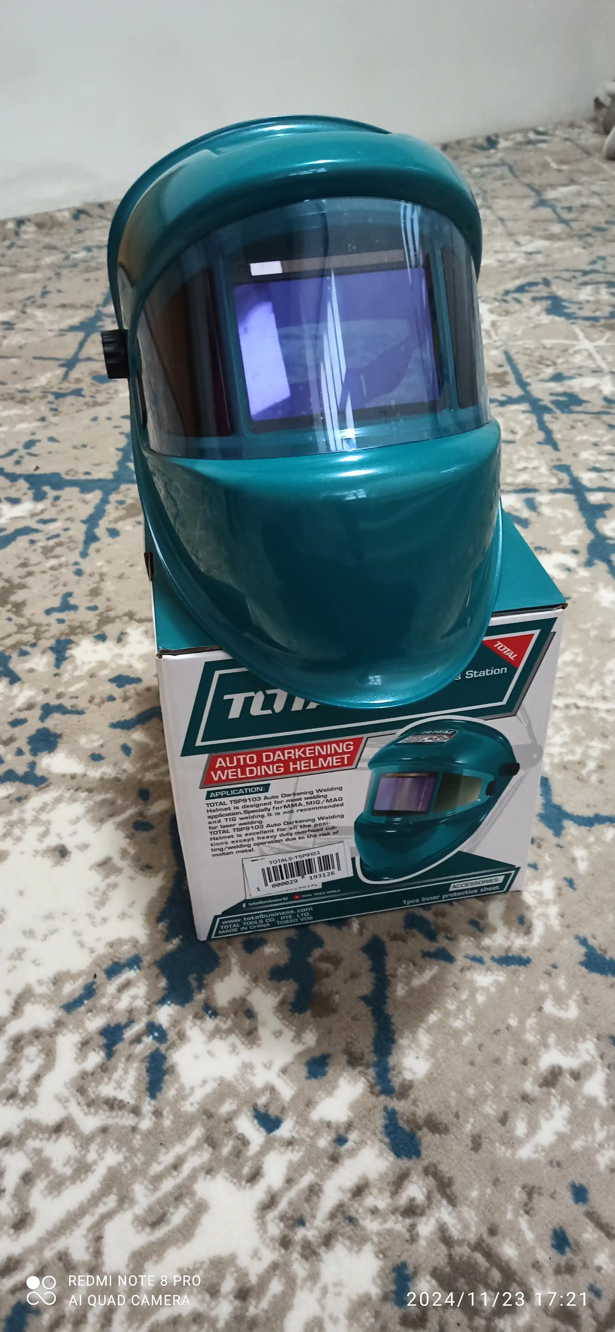 Payvandlash niqobi Total TSP9103