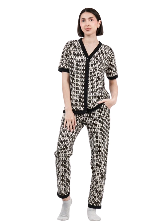 Ayollar uchun pijama, uy uchun ikki qismli kiyim to'plami, pijamalar