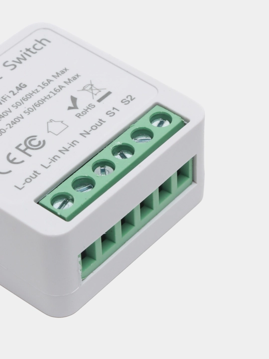 Умное реле Wifi Smart, контроль устройств через Wi-Fi с Яндекс Алисой