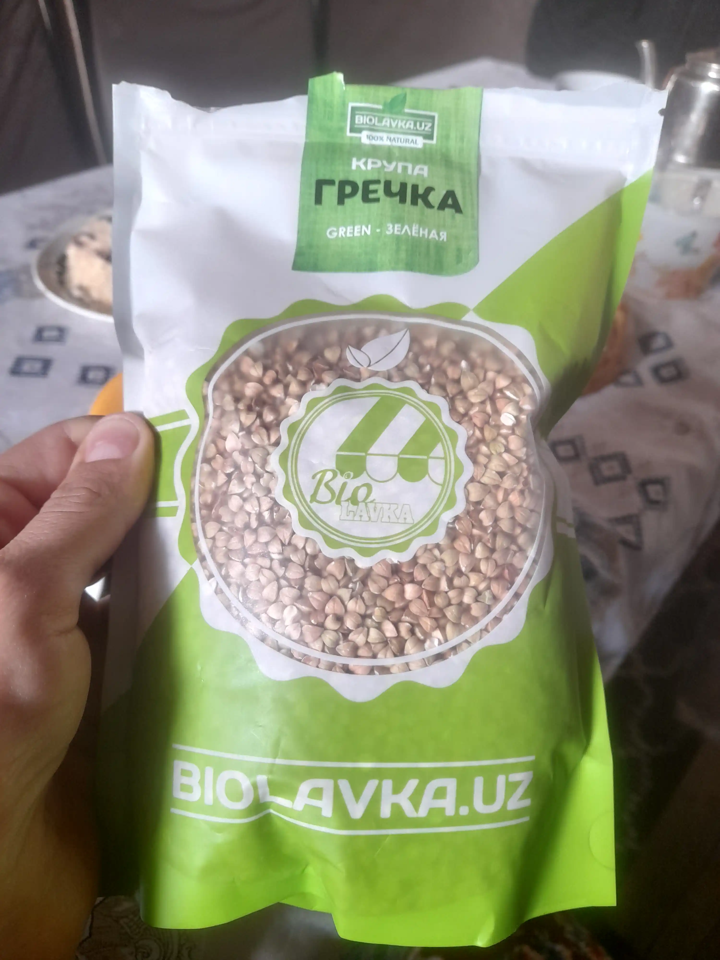 Grechka yashil, glyutensiz, Biolavka, 500 g
