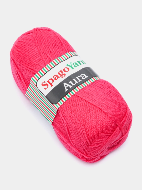 Пряжа для вязания Spagoyarn Aura, однотонный