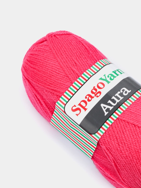 Пряжа для вязания Spagoyarn Aura, однотонный