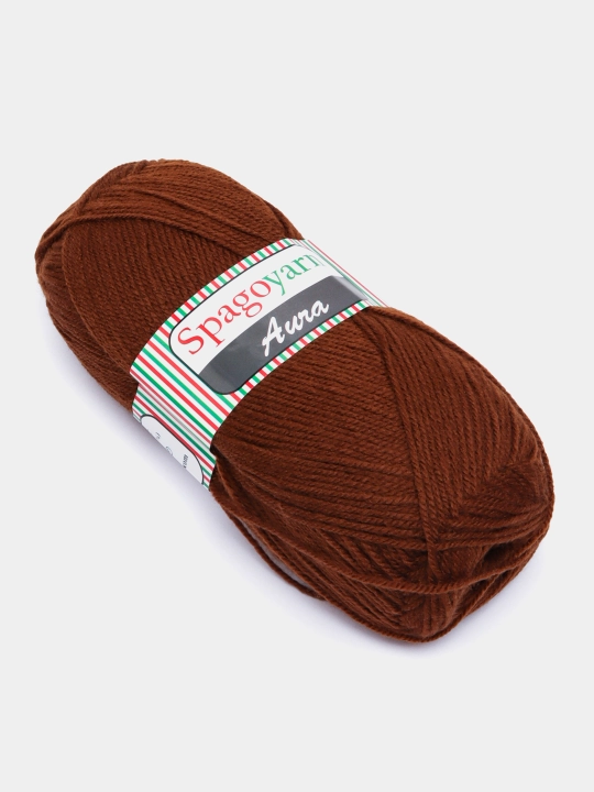 Пряжа для вязания Spagoyarn Aura, однотонный