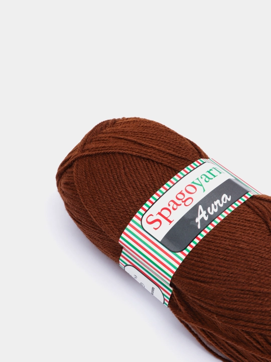 Пряжа для вязания Spagoyarn Aura, однотонный