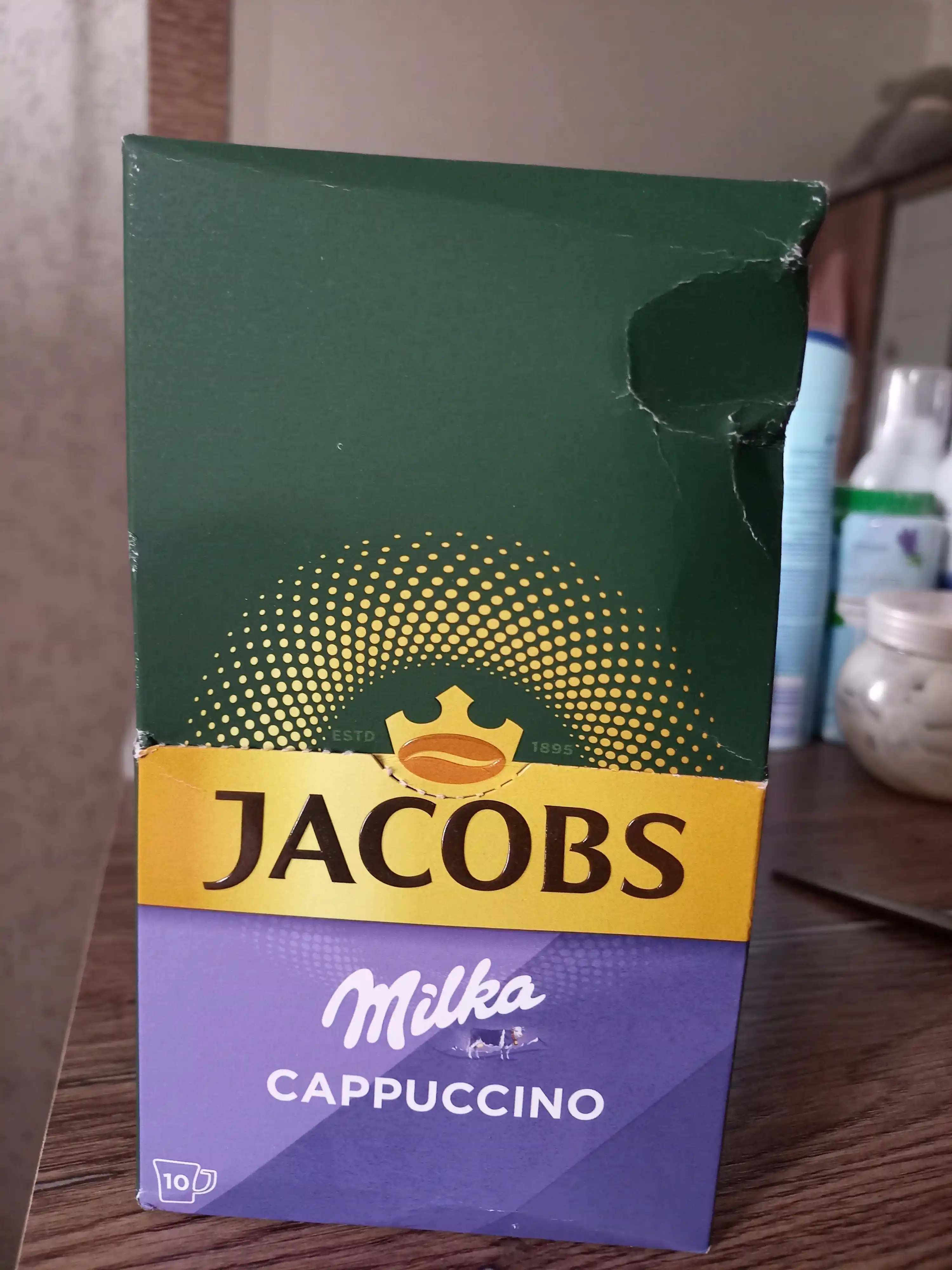 Кофе Jacobs, 3 в 1 Milka, 10 шт