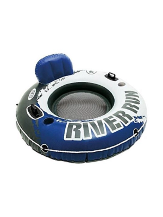 Intex 58825 Надувной круг-кресло 135см "River Run 1" с ручками, до 100кг - 