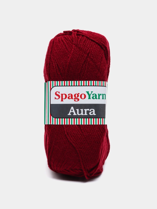 Пряжа для вязания Spagoyarn Aura, однотонный - 