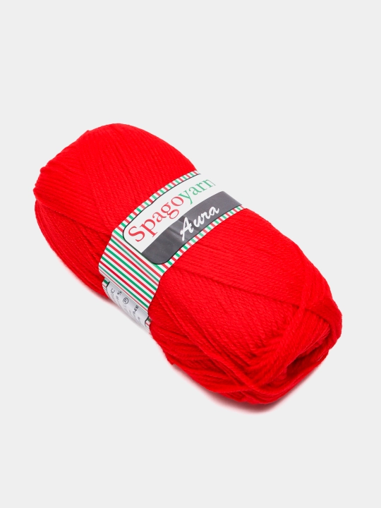 Пряжа для вязания Spagoyarn Aura, однотонный