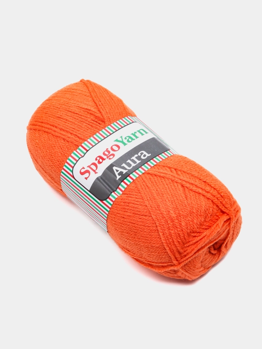 Пряжа для вязания Spagoyarn Aura, однотонный