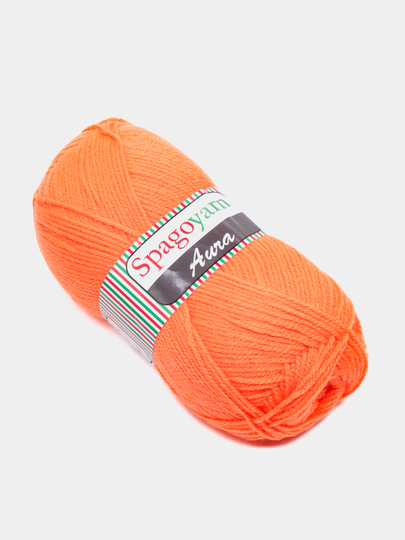 Пряжа для вязания Spagoyarn Aura, однотонный