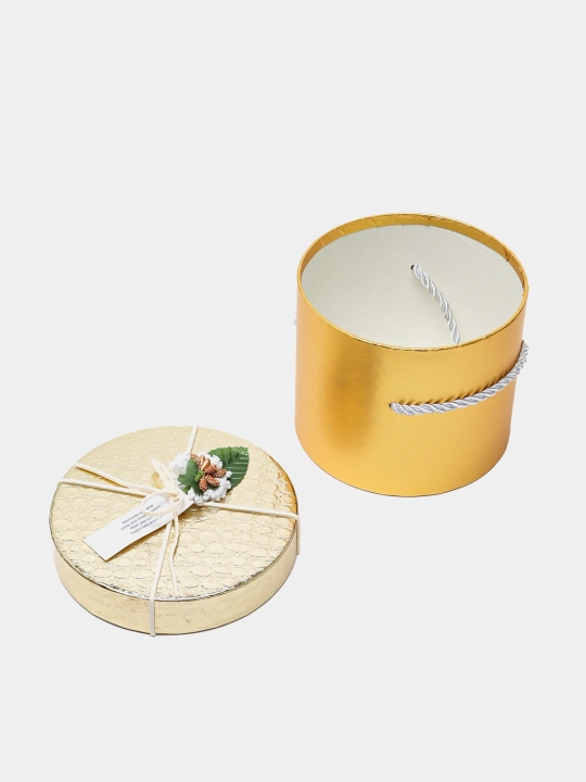 Dekorativ sovg'a qutilari - Kvadrat, yurakcha, yumaloq | Qopqoqli, lentali