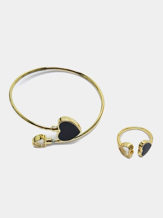 Комплект украшений, серьги, кольцо, браслет, цепочка, Messika Bvlgari, Vancleef