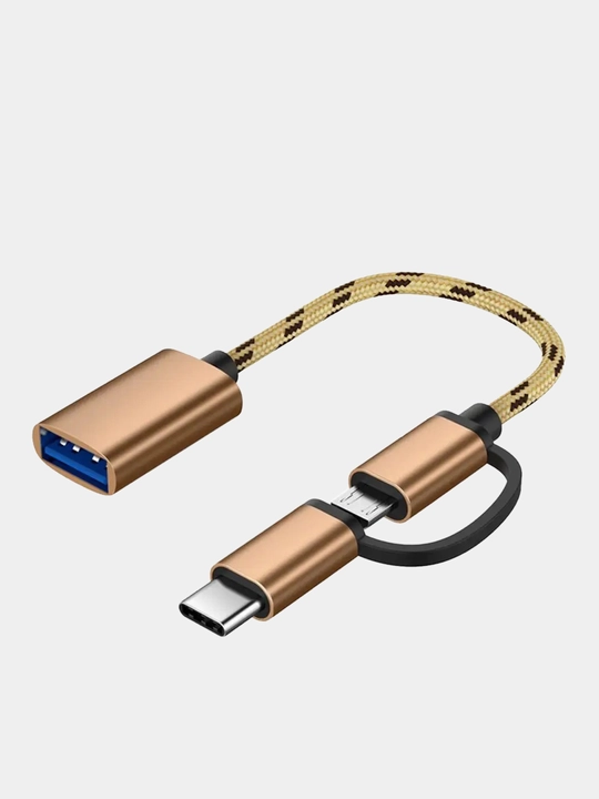 Otg usb type-c micro o‘tkazgichi