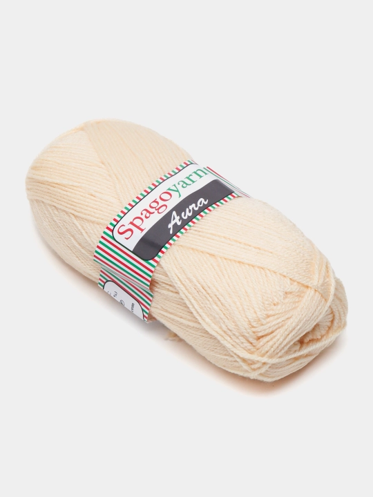 Пряжа для вязание Spagoyarn Aura, однотонный
