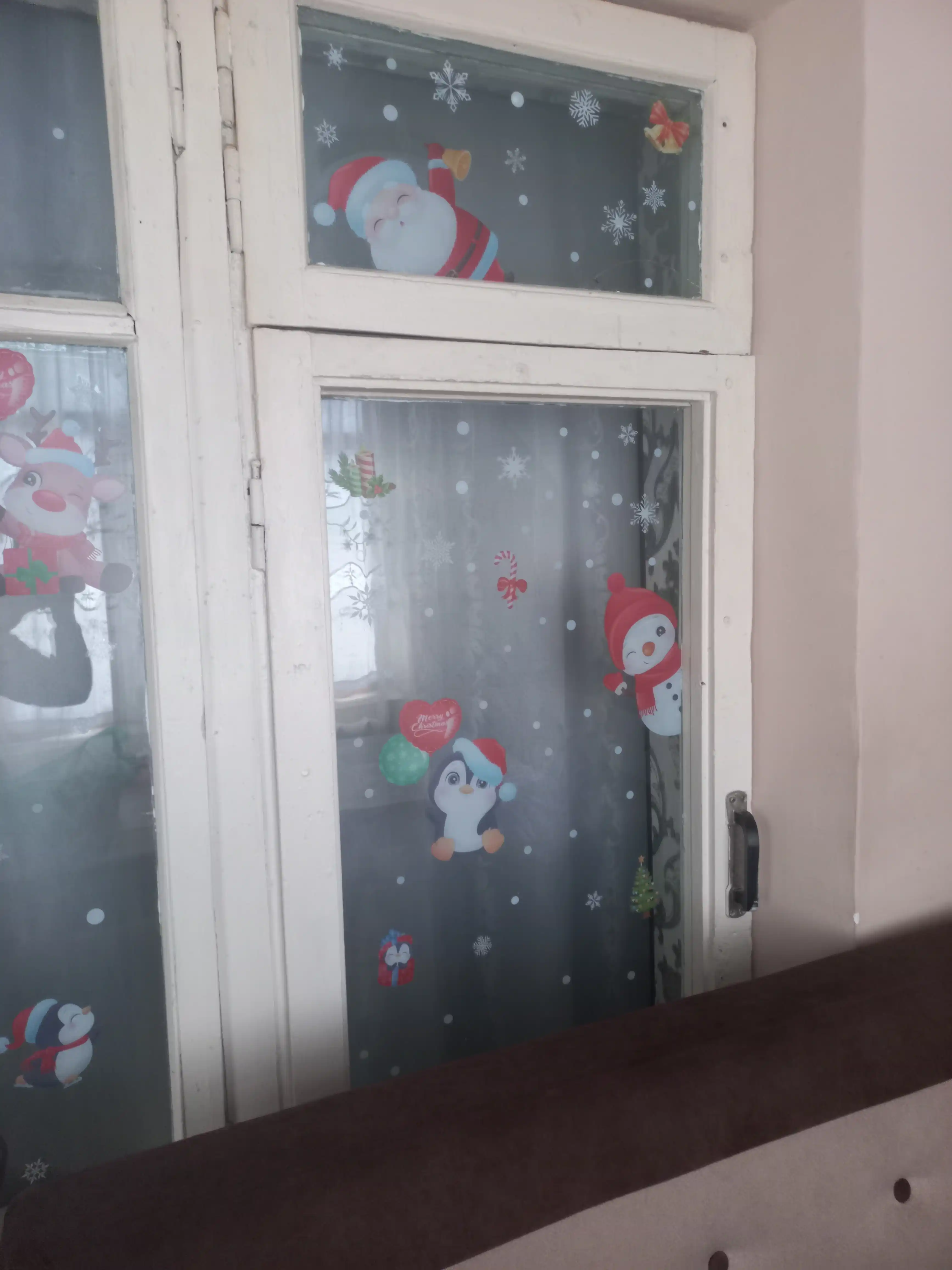 Oyna yangi yil stikerlari, ikki tomonlama, 9 qismdan iborat to'plam