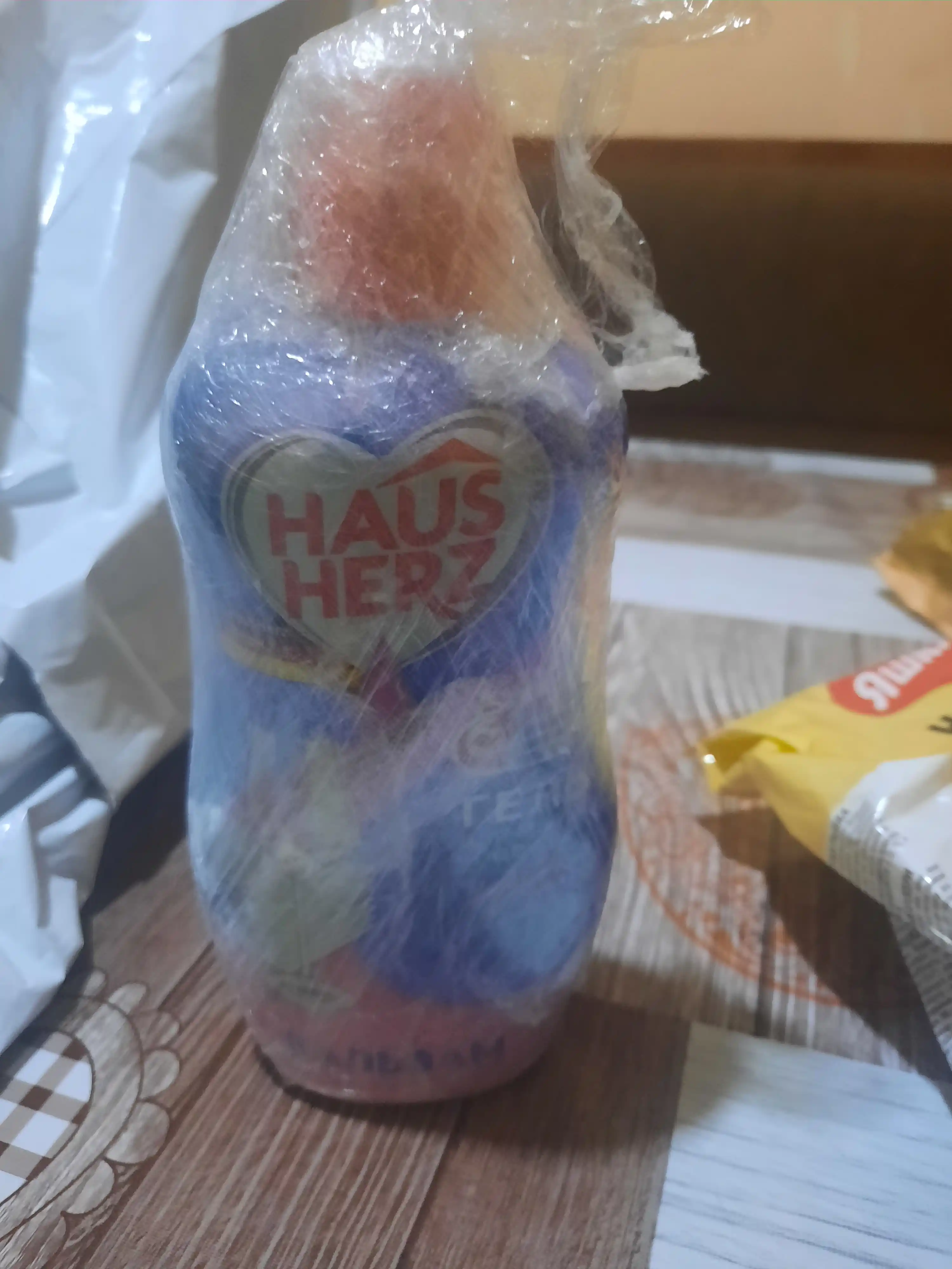 Гель для мытья посуды, Haus Herz,"Нежные ручки", эффективное удаление жира, густая формула
