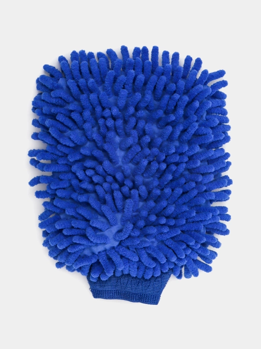 Qo'lqop avtomobil yuvish uchun, mikrofiber, makaronka