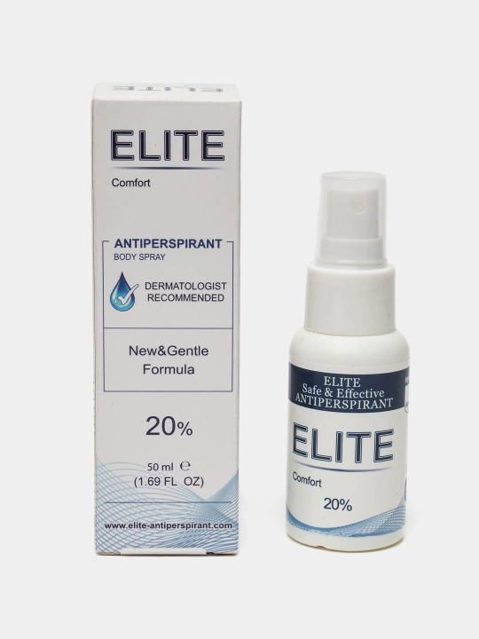 Антиперспирант Elite Max Effect 20% от пота и запаха от гипергидроза, универсальный, 50 мл - 