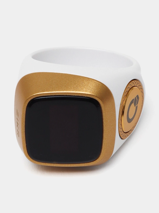 Elektron tasbeh Zikr Ring Lite, zikr va istig'for uchun, vibratsiya, suvga chidamli ekran