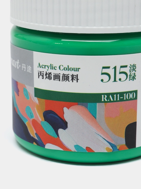 Bankadagi akril bo'yog'i Dmast Deli RA11-100-515 Light Green, 100 ml