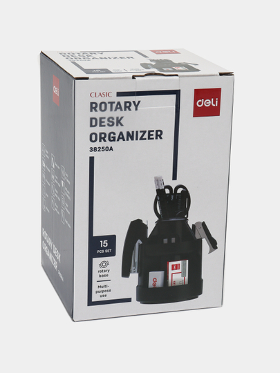 Deli E38250A stol organayzeri, 15 buyumlar - 