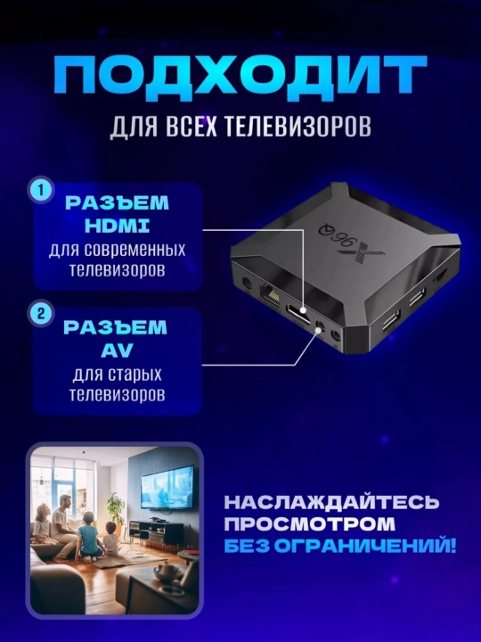 Smart TV Box pristavka Android X98 PLUS, X96 MAX+PLUS, X96Q PRO, tanix tv box T95, H96max