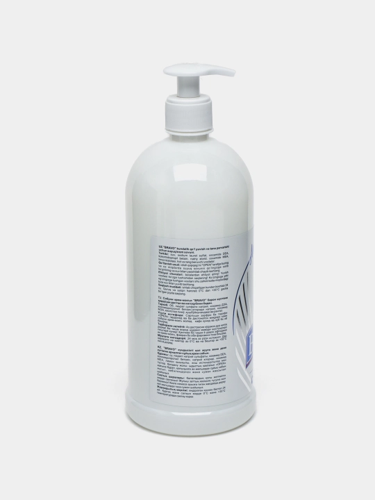 Жидкое крем-мыло для рук BRAVO Antibacterial, 1000 мл - 