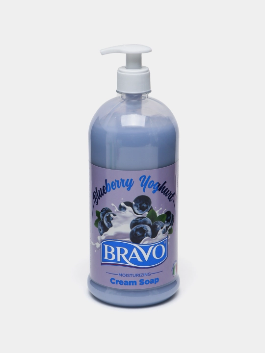 Suyuq qo'l sovuni BRAVO "Blueberry Yogurt", 1000 ml