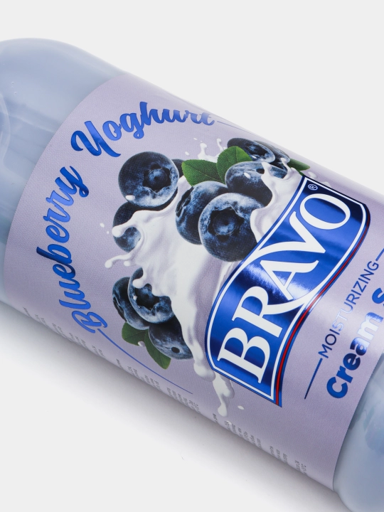 Suyuq qo'l sovuni BRAVO "Blueberry Yogurt", 1000 ml