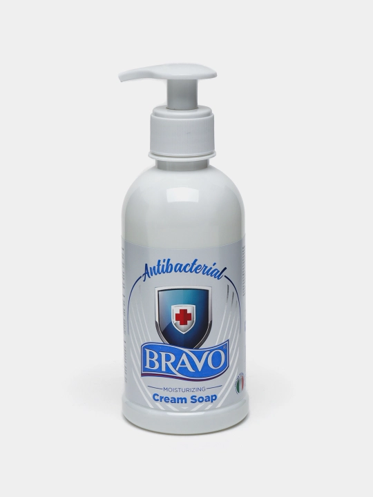 Жидкое крем-мыло для рук BRAVO Antibacterial, 300 мл - 