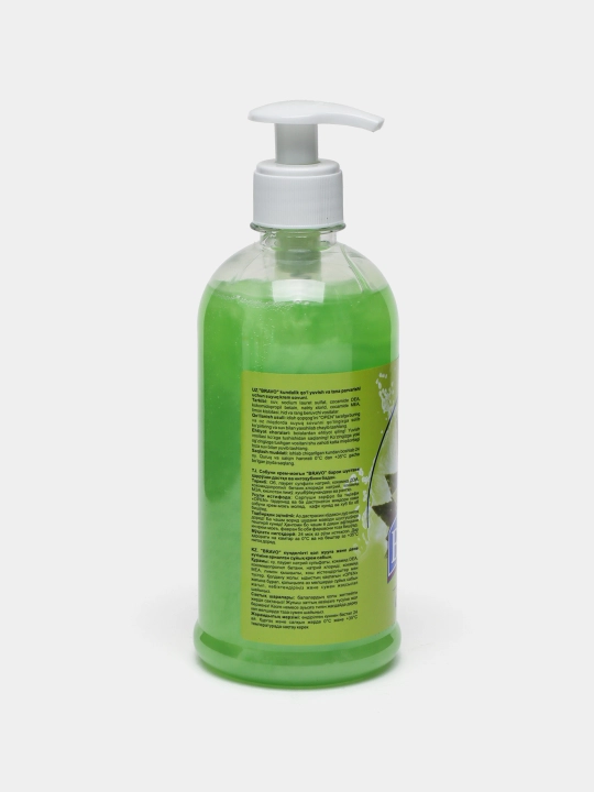 Suyuq qo'l kremi sovun BRAVO Aloe Vera, 500 ml