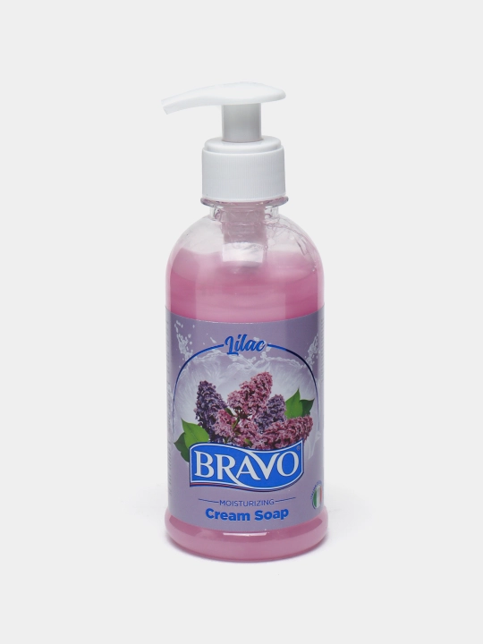 Suyuq qo'l kremi sovun BRAVO Lilac, 300 ml