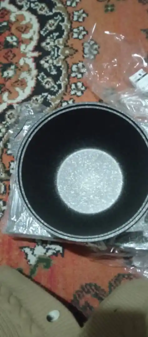 Кастрюля Kukmara Granit Ultra, со стеклянной крышкой