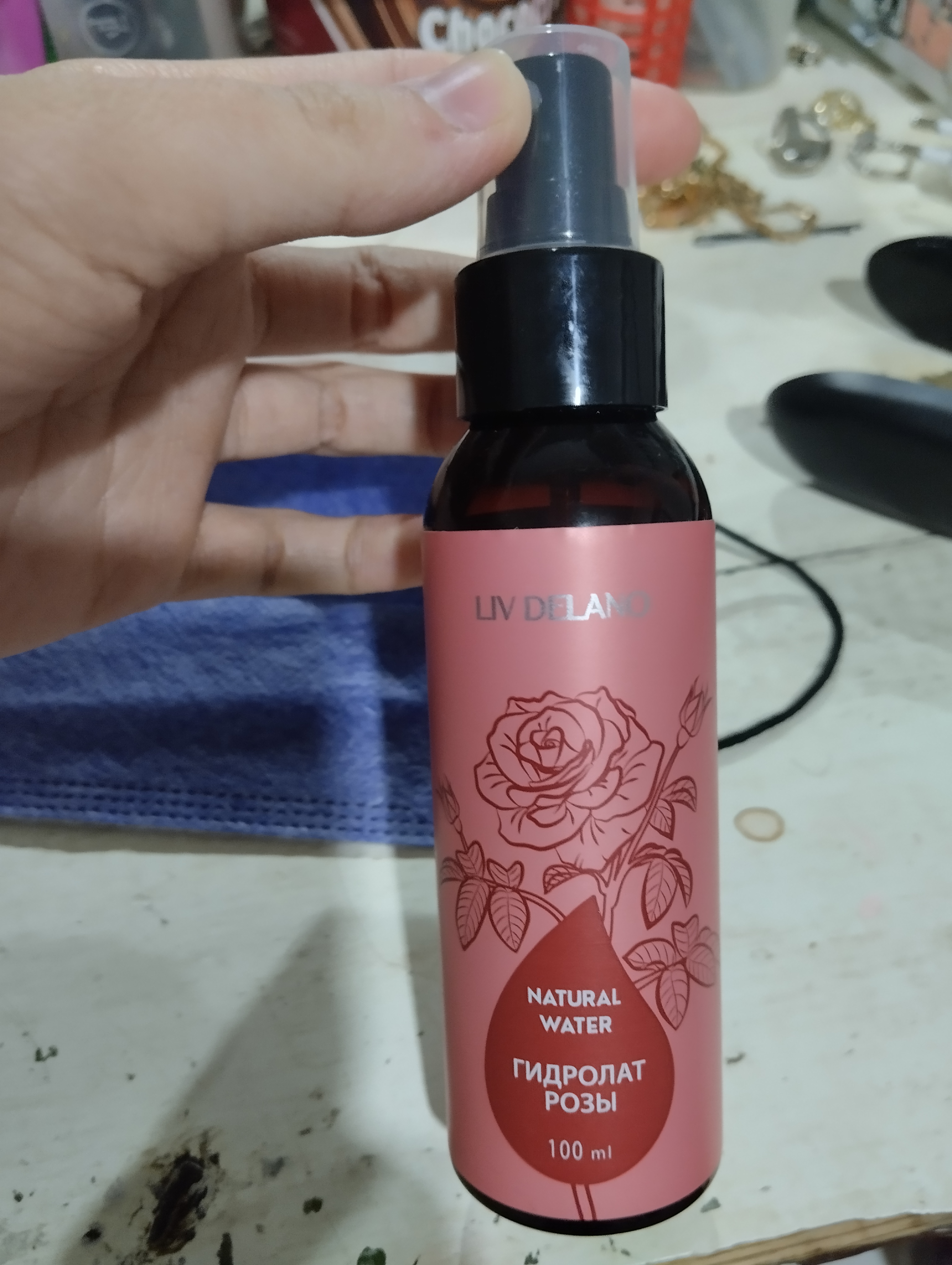 Termal suv Atirgul gidrolati, 100 ml