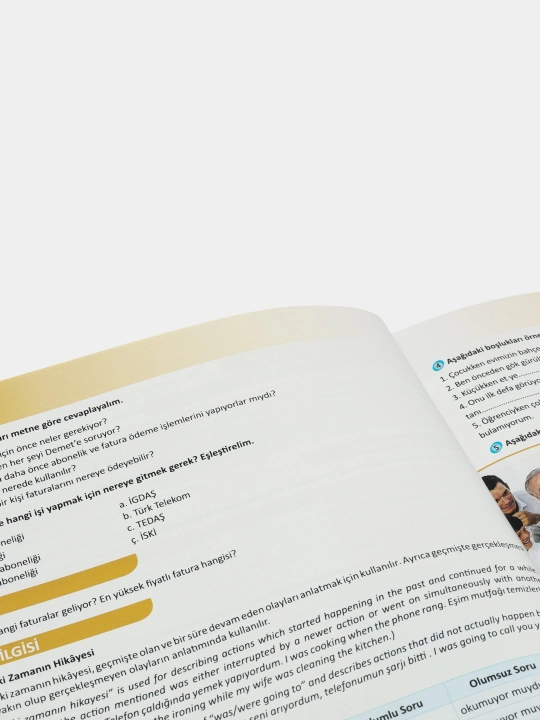Istanbul turk tili darslik, A1, A2, B1, B2, C1 qismlar, Studentbook va Workbook