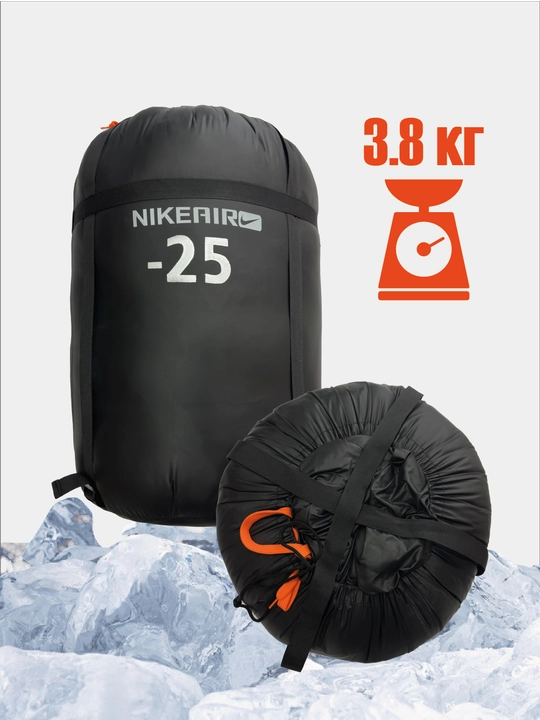 Qishki turistik uyqu sumkasi