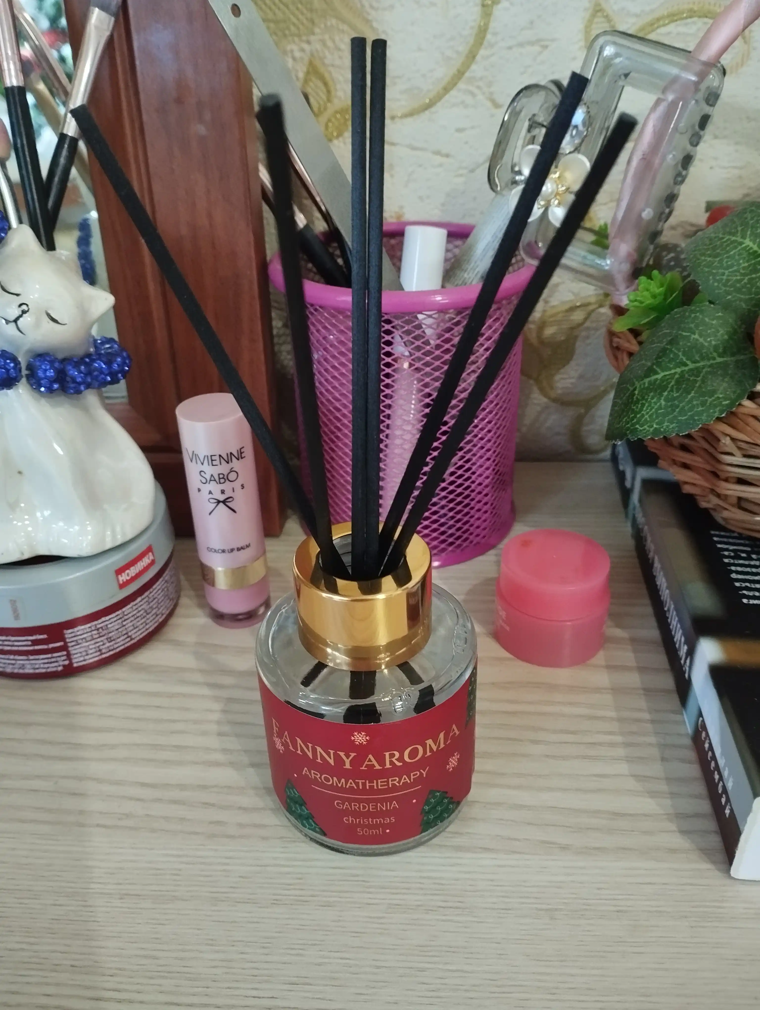 Yangi yil xushbo'y hidli diffuzer, yangi yil sovg'asi, Qizil: Gardeniya, yashil: Vanil